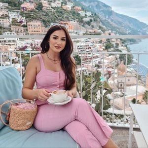 MWT ZARA FITTED JUMPSUIT WITH BELT 💕